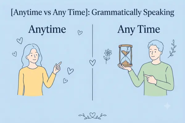 anytime vs any time