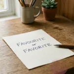 favourite or favorite