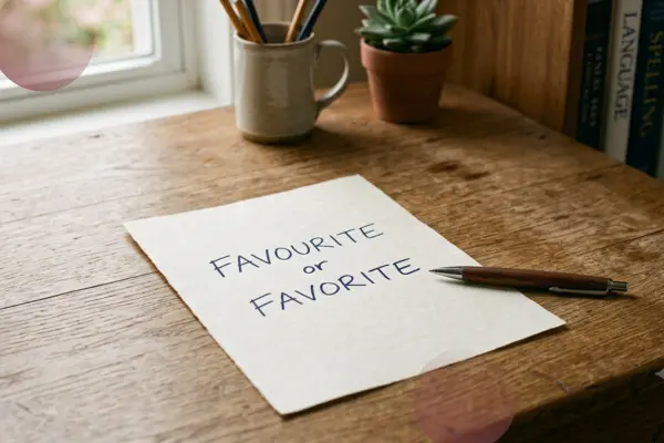 favourite or favorite