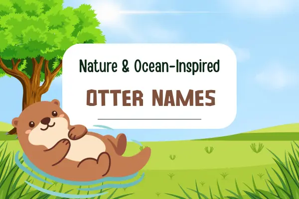 nature and ocean inspired otter names