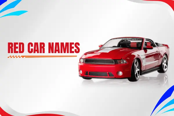 red car names